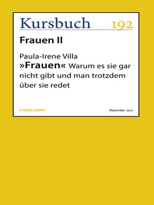 cover image of "Frauen"